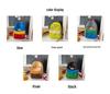 Kids' Candy Color Lightweight Backpack - Fashionable Color Block Design for Kindergarten Boys and Girls