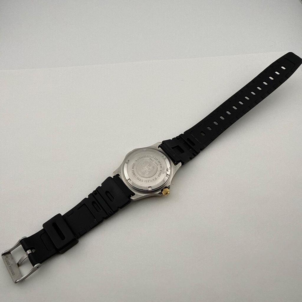 Used TAG HEUER Professional 964.006 Men's Watch Quartz Working Item Battery Replaced [T448]
