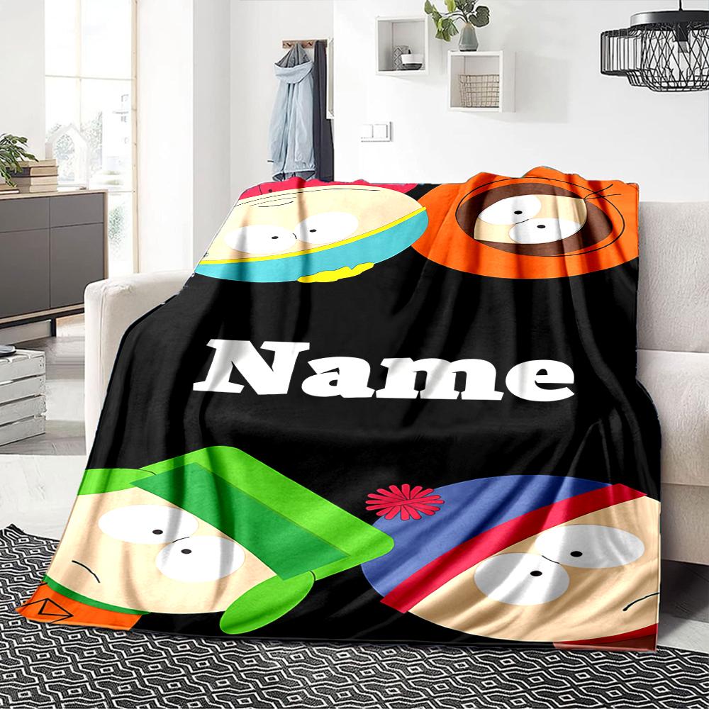 Custom Name "Superhero Friends Adventure" blanket for Couch & Bed, Plush Cozy Fuzzy Blanket Super Soft & Warm Blankets for Fall and Winter. 0908155