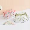 Big Waterproof Transparent Pencil Case PVC Stationery Gift Girls Students Pencil Bag Kawaii Makeup Cosmetic Bag Travel Bags