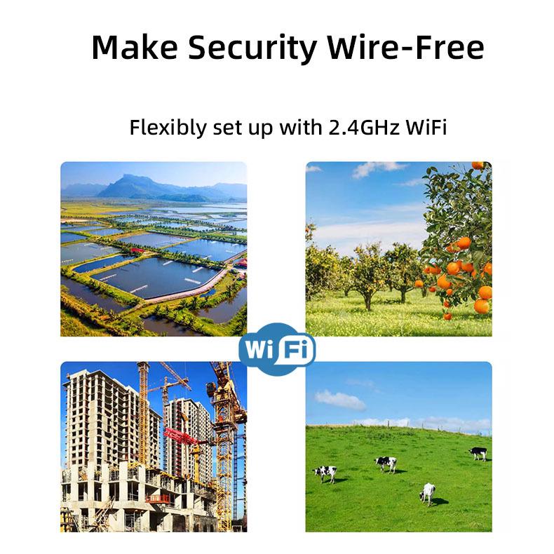 Tuya Solar-Powered Outdoor Waterproof 4G Surveillance Camera with Remote HD Monitoring