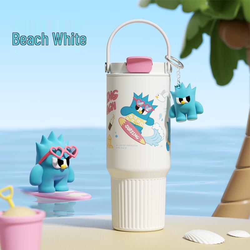 Vanow Kids Portable Insulated Straw Water Bottle 800ml