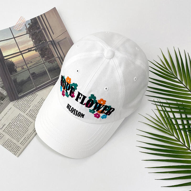 

Women s Lovely Vivid Flower Men s Hat C5592_White