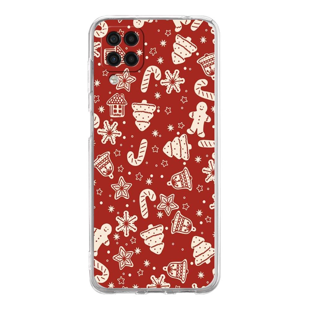 Phone Case For Samsung Galaxy A13 A33 A35 A55 A73 A53 A23 A51 A71 A21S A72 A31 A41 A05s A03S A15 A25 5G Cover Cartoon Christmas