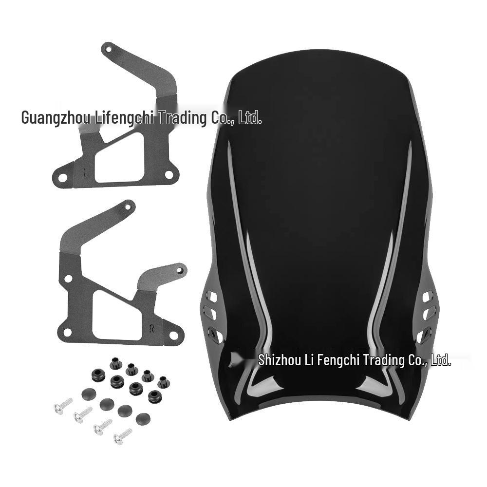 Suitable for 2022-2024 Yamaha XSR900: Modified Motorcycle Front Windshield Deflector