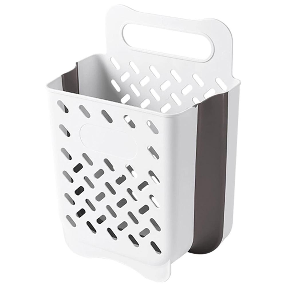 Wall Mounted Organizer Basket Portable Laundry Basket for Bathroom Dirty Organizer Basket Space Savi