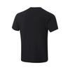 Li-Ning Comfortable Versatile Quick-Dry Short Sleeve T-Shirt Men Tops Black ATSU065-1