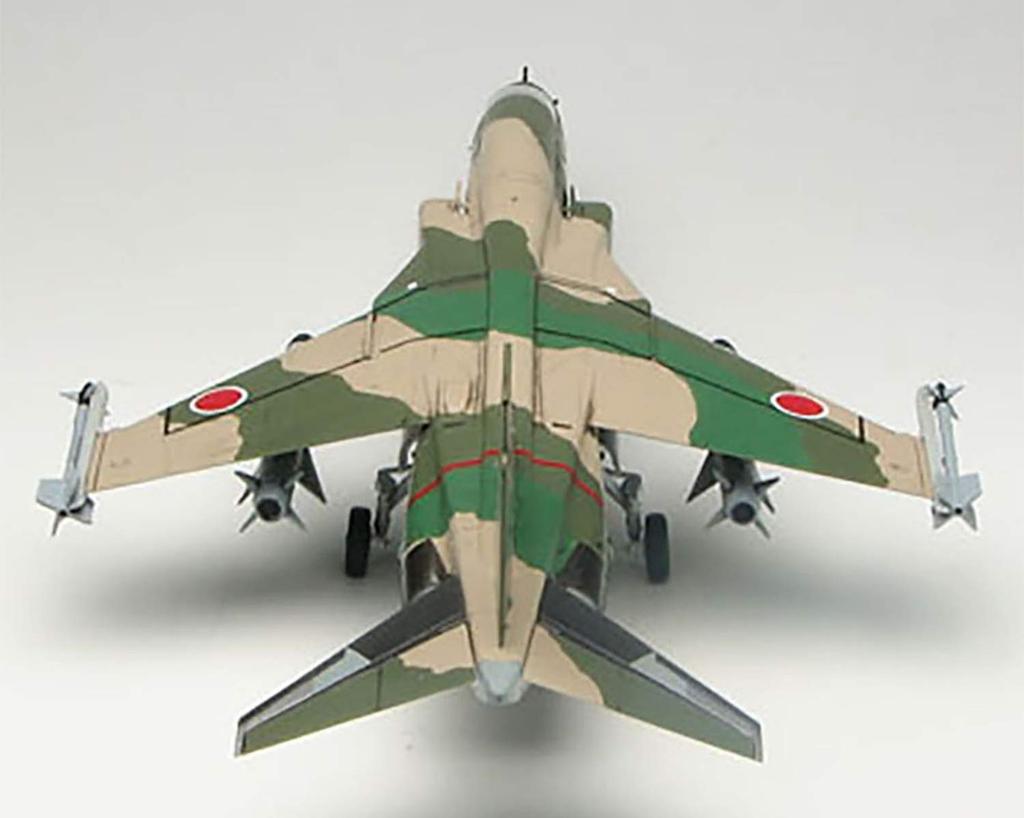 PLATZ 1/72 Scale Air Self-Defense Force F-1 Support Fighter Aircraft, AC-9SP2, with Camouflage Pattern Sheet
