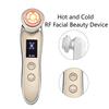 Hot Cold Microcurrent Facial Beauty Device Red Blue Light for Face Neck EMS Skin Care Tool Facial Massager for Skin Rejuvenation