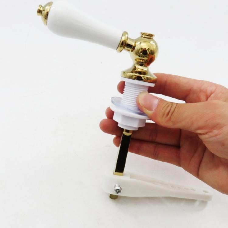 Elegant Ceramics Toilet Flush Zinc Alloy Finish Detailing Sturdy Construction Effortlessly Cleaning Maintenance