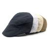 New men's hat cotton and linen beret old man's hat casual cap autumn and winter forward hat