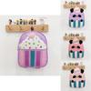 Cartoon Panda Line Girls Toddler Backpack With Breathable Pu Material For School Education