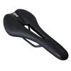 GORIX Bicycle Memory Foam Saddle [Perforated, Tensioned, Customizable] Compatible with Road Bikes, Mountain Bikes, and More, 3621A, Full Black