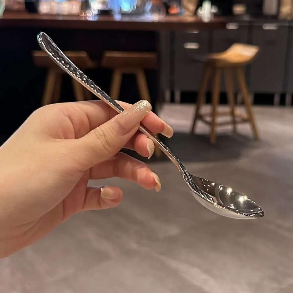 Long Handle Dessert Spoon Stirring Spoon Ice Cream Spoon New Coffee Spoon
