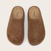 Fashion Women's thick-soled shoes for outdoor wear to increase height 2025 autumn new style slip-on closed-toe half-slippers