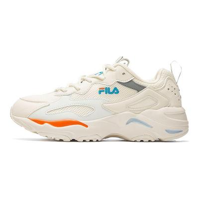 Tracer Fabric Fashion Versatile Breathable Low-Top Dad Shoes Women Sneaker Cream-White F12W021111FGD