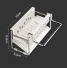 Multi-Functional Sink Sponge Holder Dish Rack - Hanging Kitchen Basket for Dishwashing Sponge and Rag Storage