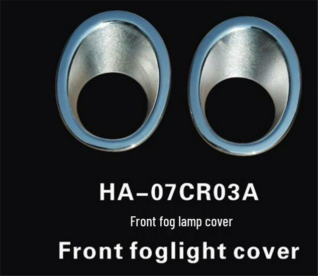 Outai Nebelscheinwerferrahmen vorne für Honda CRV (2007-2011) - Dekorative Abdeckung für Nebelscheinwerfer-Modifikation.