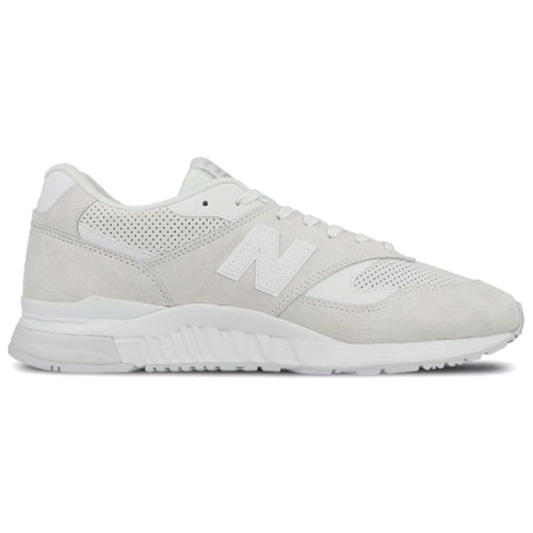 New Balance Nb 840 Comfortable Versatile Fabric Synthetic Leather Low-Top Casual Running Shoes Unisex Sneaker Off-White ML840AD