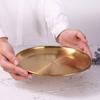 European Style Kitchen Round Western Steak Dining Plate Cake Tray Kitchen Tableware Serving Dish