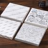 Frittiertes Hähnchen Pommes Öl-Abtrennblech Papier Burger Brot Öl-absorbierendes Papier Sandwich-Verpackungspapiere Backbleche Kuchen Bento-Boxen Polsterpapier