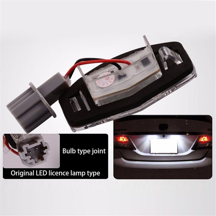 2x 18 LED License Plate Light Direct Fit For Honda Civic Accord