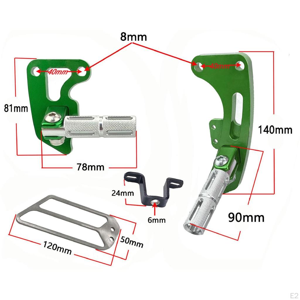 Motorcycle Rear Foot Pegs for Klx230