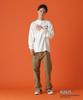 Avirex PEANUTS LONG SLEEVE FLYING Size T-SHIRT ACE, Men's, XL, 030, White, 783-4230035
