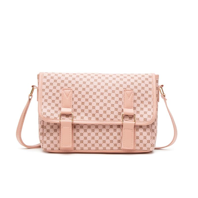 Luxus Design Leder Crossbody Tasche für Damen Hohe Qualität Schultertasche Elegante Schicke Handtasche (20cm