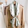 111 mulberry silk scarf women's spring and autumn temperament high-end versatile silk streamer fashion versatile long silk scarf accessories