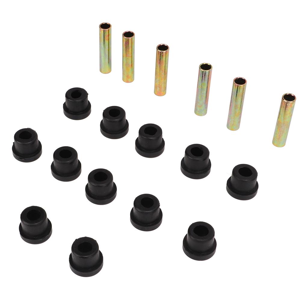 Leaf Spring Bushing Kit 1012303 Rear Suspension Sleeve Set Replacement for EZ‑GO TXT