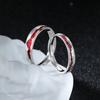 Love Ring Light Luxury Niche Design Couple Ring Opening Irregular Hand Jewelry