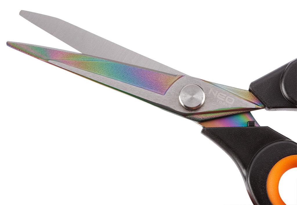 Forged scissors, titanium finish 200mm