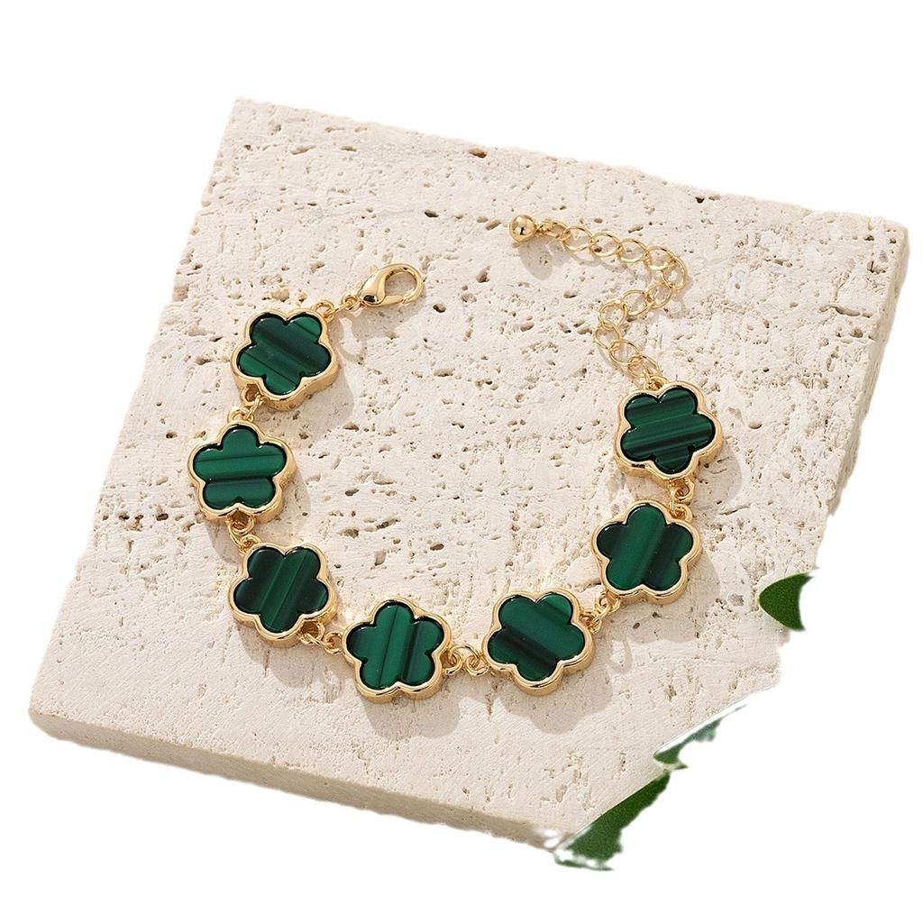 Stylish And Elegant Lucky Five-Petaled Flower Bracelet Female, Five-Leaf Flower