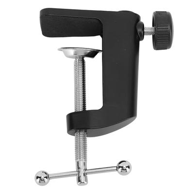 Morsetto a C in Alluminio Nero per Scrivania 2,4 pollici 61 mm Morsetto di Montaggio per Tavolo da Scrivania per Lampada da Scrivania