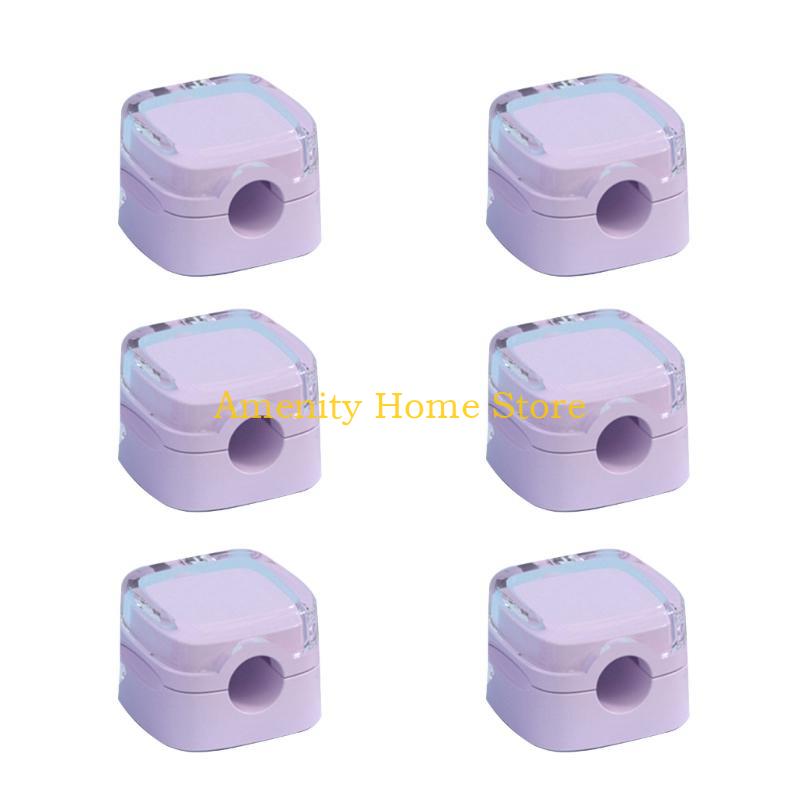 F26C Colorful Cable Practical Cable Management Holder Convenient Cable Organization Clip