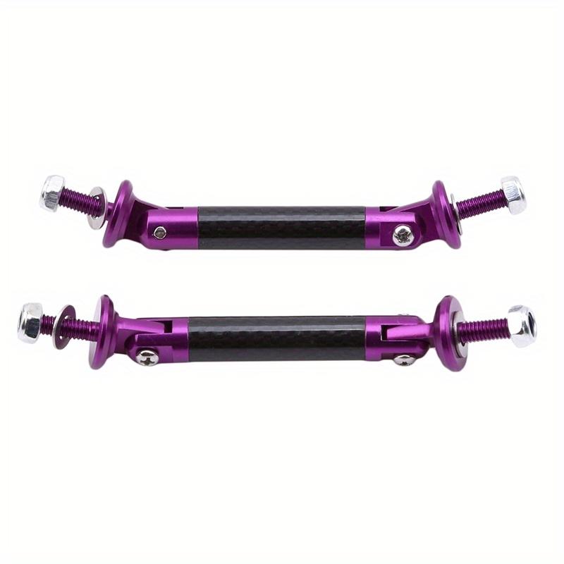 

1 шт. Универсальный гоночный регулируемый передний задний сплиттер губы бампера комплект опорных стержней гоночный E