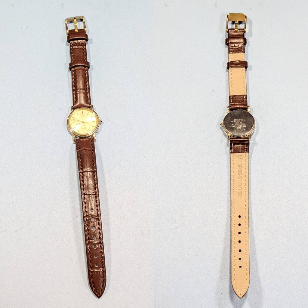 SEIKO Excelline Battery and Strap Working Women's Watch, Replaced, Condition, X-04