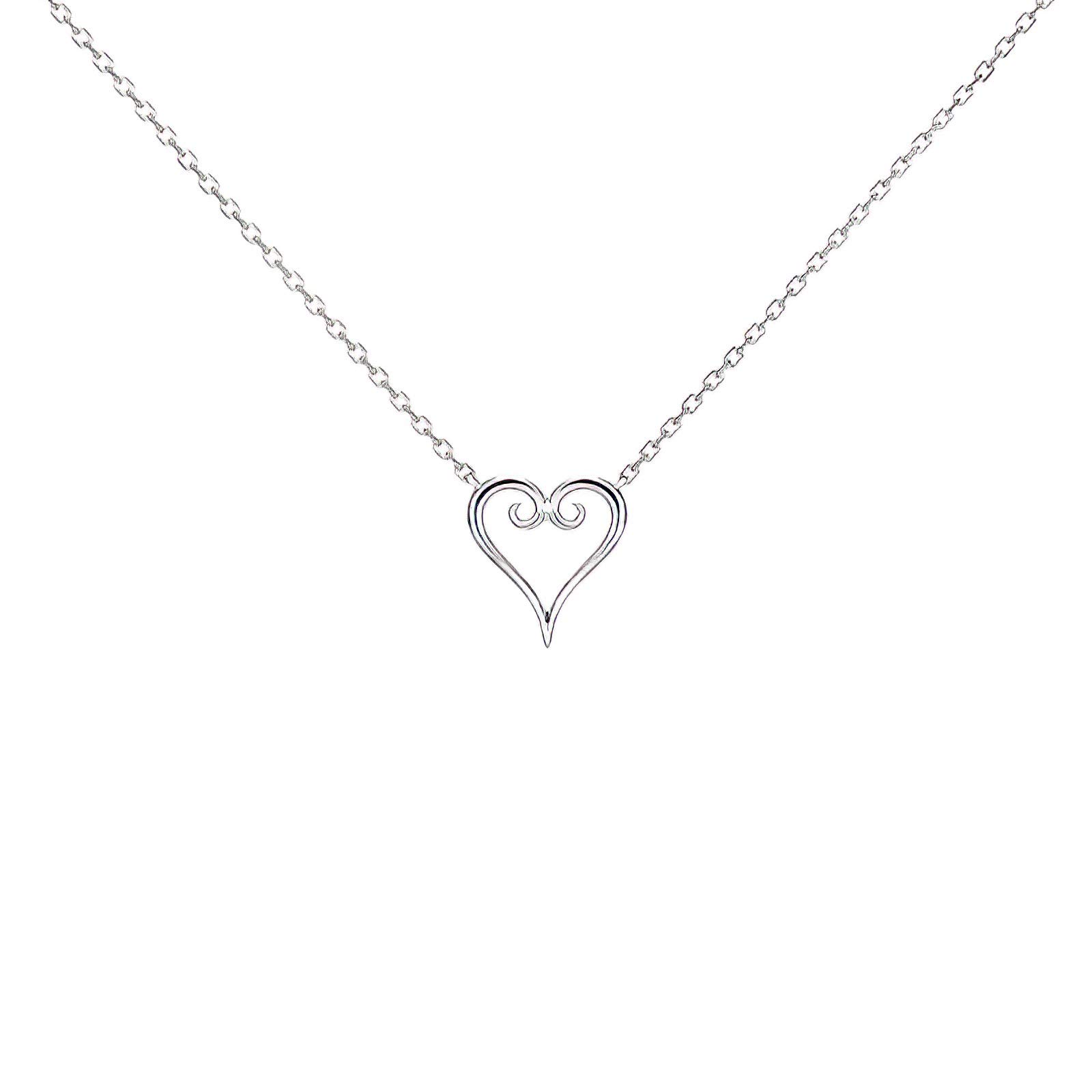 

Kingdom Hearts Goods Silver Accessories Jewelry Present [U-Treasure] Necklace/Heart/Necklace NDKH-304-SV925