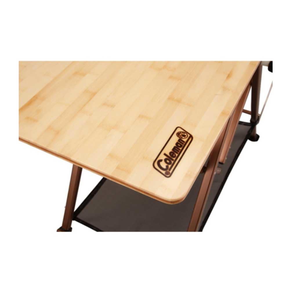 COLEMAN Master Series One-Touch Kitchen Table (2000010520) for Outdoor Camping and Solo Camping