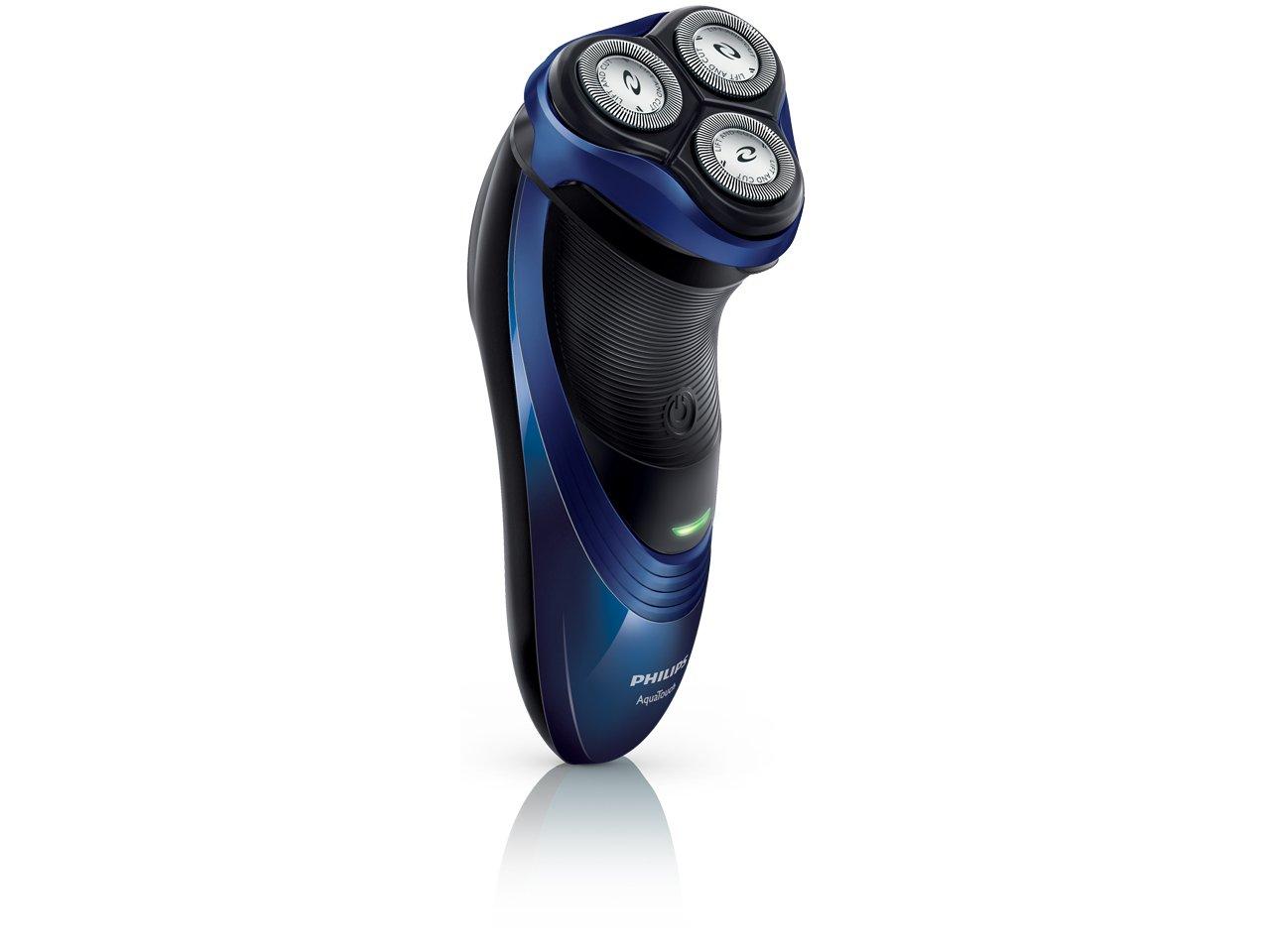 

Philips Электробритва AquaTouch 45 для бритья в душе, мужская, лезвия, роторная, моющаяся, выдвижной триммер, AT883/16