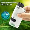 Portable Kids Microscope 1 Set Children's 60x-120x Magnification Science Exploration Tool For Children for School Outdoor Adventure Educational Toy