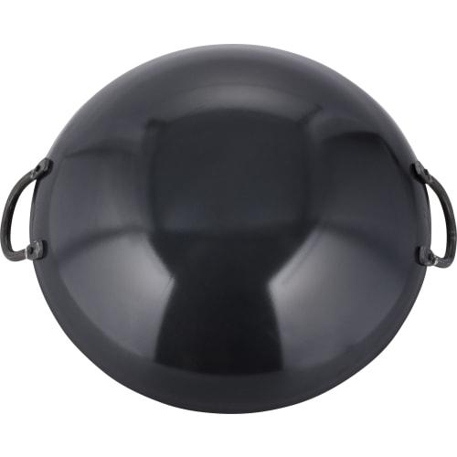 Wahei Freiz Autentisk kinesisk Wok 33 cm Iron Pot Stekepanne Profesjonell spesifikasjon Laget i Japan Ajido AD-643