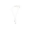 Swarovski Symbolisches Nazar-Auge Y-förmige Kristallkette Damen Halskette Blau Roségold 5425861