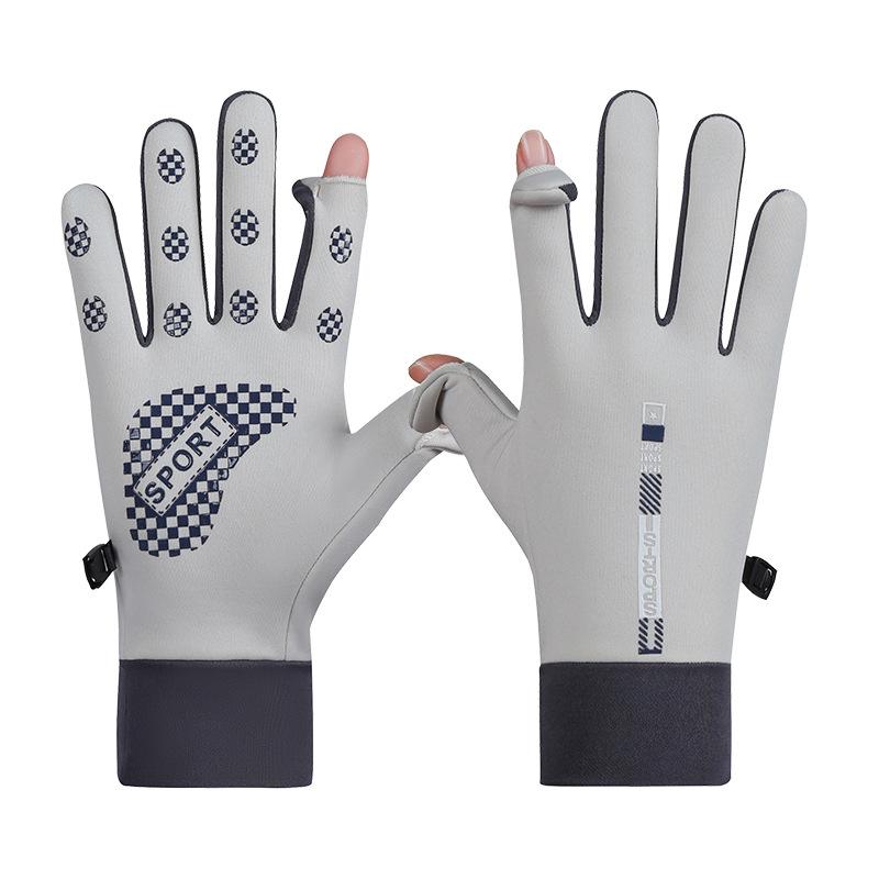 

Зимние теплые перчатки для пар, с бархатной подкладкой, утолщенные, ветрозащитные и водонепроницаемые, с откидной крышкой, лыжные перчатки для активного отдыха и велоспорта average size