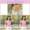 Women Summer Plaid Shirt With 3d Print Soft Satin For Casual Wear