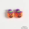 Halloween Resin Ghost & Pumpkin DIY Ornaments: Black Cat, Stickers, Hair & Phone Accessories