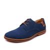 Men's Shoes Factory Direct Sales Casual Nubuck Leather Shoes Official-website British Mens Fashion Lace-up Shoes Office Sneakers
