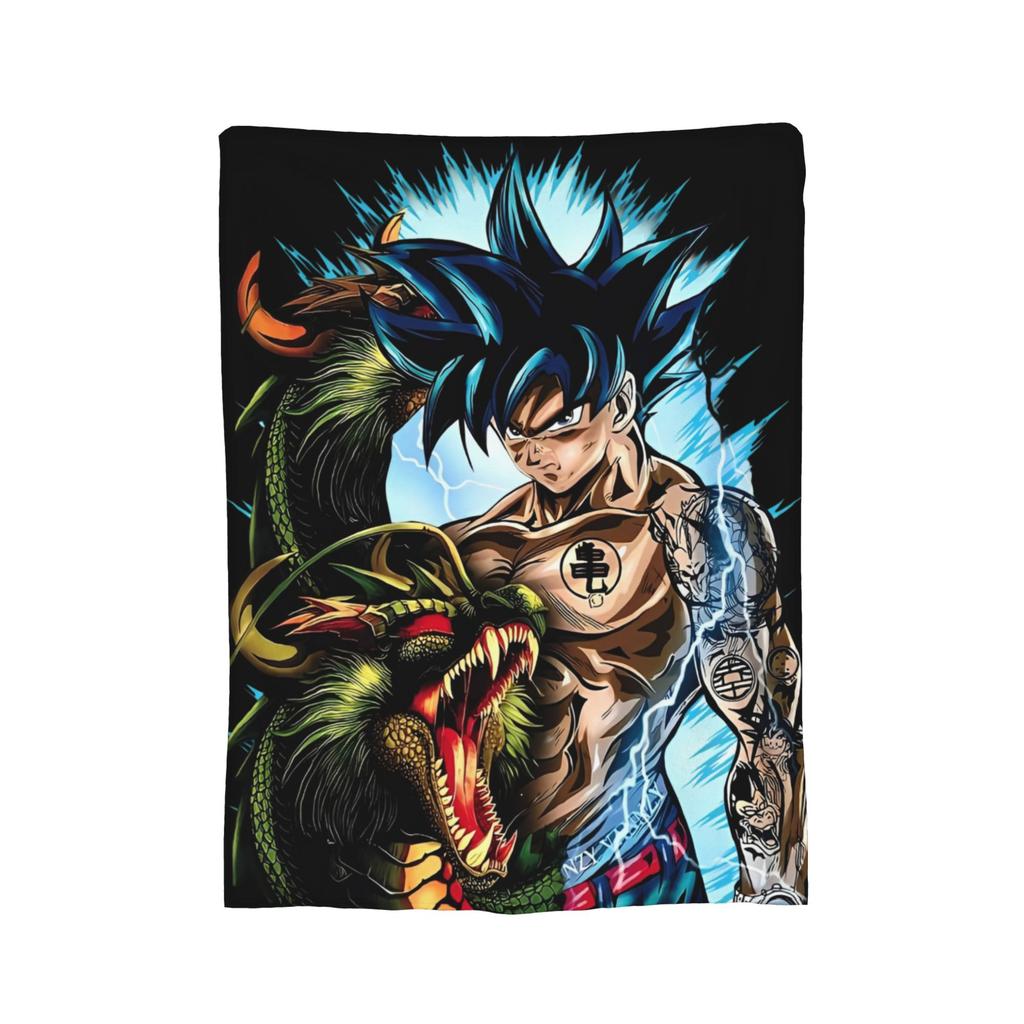 DBZ Coral Fleece Plush Throw Blanket Blankets for Home Office Warm Plush Thin Quilt,