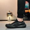 Spring Summer New Shoes for Men Knit Casual Sock Shoes Breathable Flat Skateboard Youth Slip-on Loafers